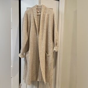 Women’s Boyfriend Fit Cardigan with Belt